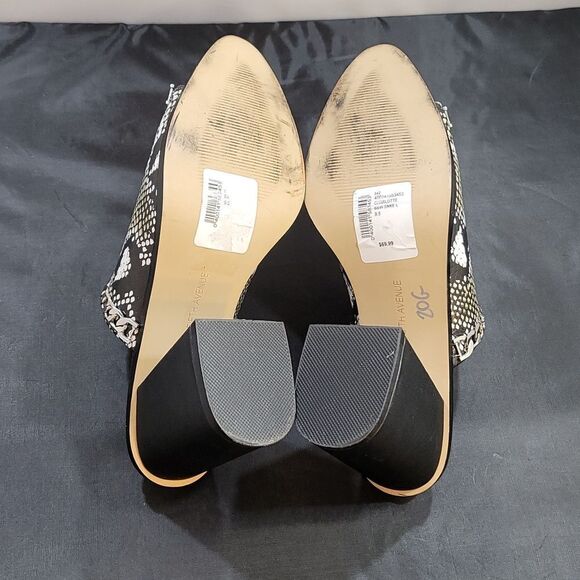 BRAND NEW SAKS FIFTH AVENUE COLLECTION LEATHER SANDALS - Picture 10 of 14